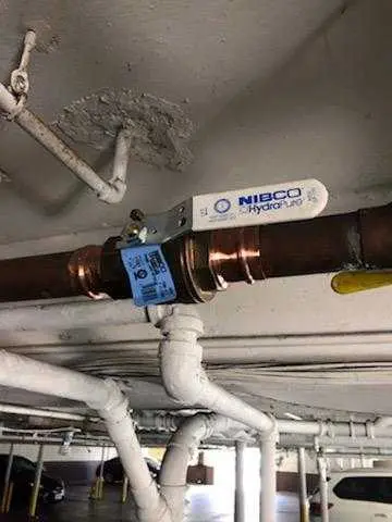 Copper pipe repair and valve work for Backflow Testing in Hunt